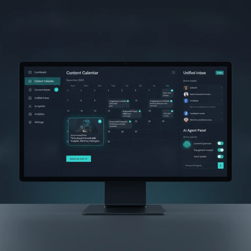 Social AI Dashboard